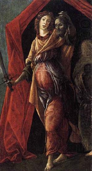 BOTTICELLI, Sandro Judith Leaving the Tent of Holofernes china oil painting image